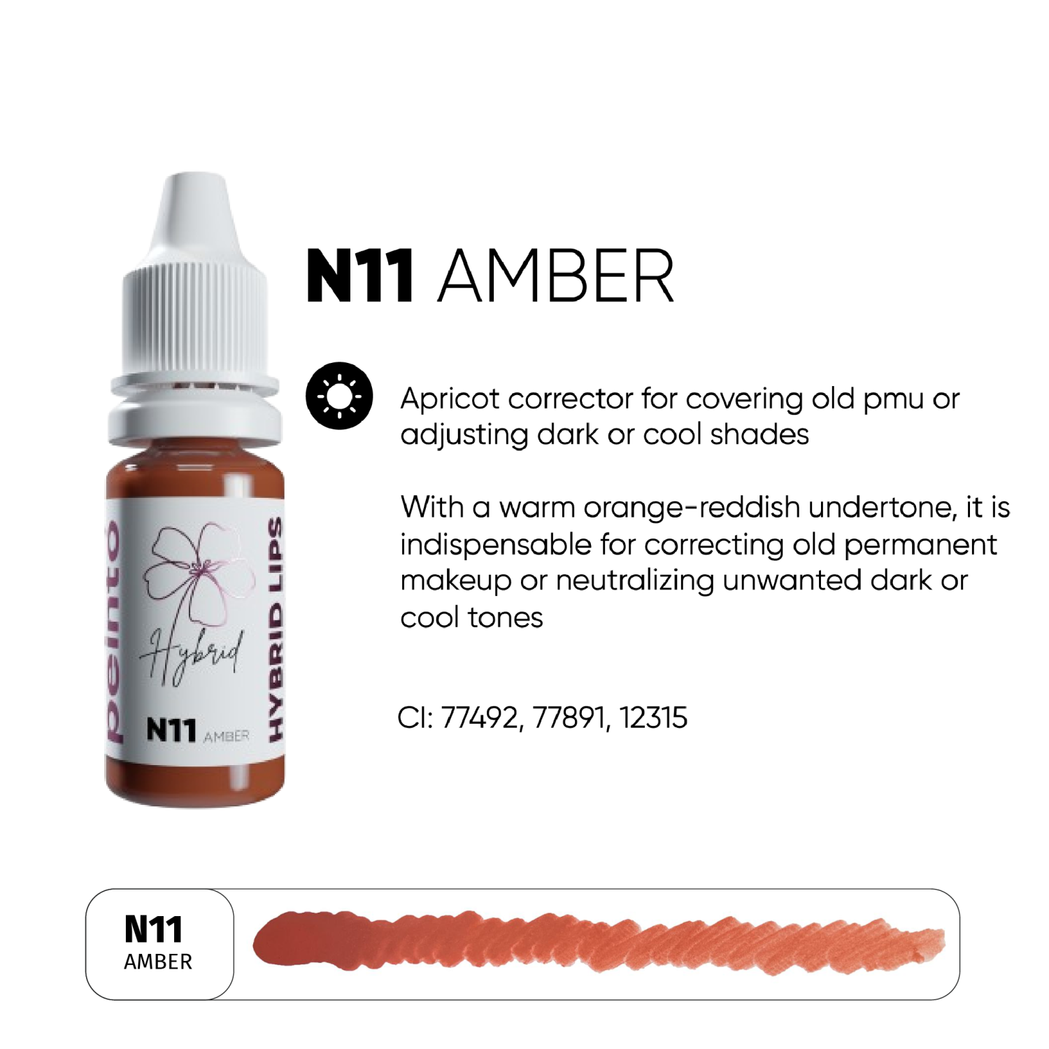 PEINTO ტუჩის კორექტორი N11 Amber